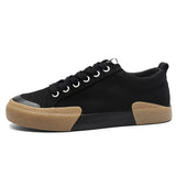 The Autumn Of 2025, The New Men's Shoes Korean Version Of The Small Luxury Trend Casual Men's Canvas Shoes Flat Lace Shoes Men's Men's