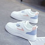 Small White Shoes Women 2025 Spring And Autumn New Trend Of Thick-Soled Shoes Korean Plate Tagonal Tagonal Student Women's