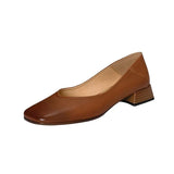 Single-Shoe Women In The Spring Of 2025 New Simple French Retro Soft Head Casual Coarse And Anti-Slip Women's Singles
