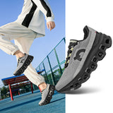 New Trend Sports Shoes Men's Slow Shock Running Shoes Breathable Jinjiang Flying Shoes Men's