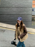 Hairy Vest Women's New Korean Senior Sensing Fur Coat Hairy Horse Jacket Backpack In Autumn/Winter