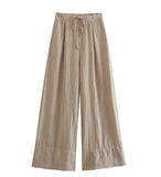 Women's Clothing INS Burst Cross Hanging Neck Top Trousers Set Fashion