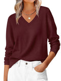 Autumn And Winter Leisure Jacket Classic Fashion Temperament Long-Sleeved V-Neck Large-Size Knitted