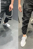 New Men Fashion Soft Shell Hiking Pants Waterproof Trousers Fall Winter Warm Fleece Lined Bottoms Reflective Night