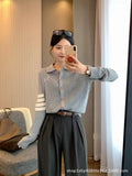Bumping Color With A Soft Glutinous Wool Knit POLO Collared Thin Coat Female Spring Animal Embroidered