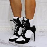 Fashion Sports With High-Heeling Size 44 Women's Fashion Short Boots