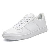 Men's And Women's Shoes Small White Shoes Autumn Low-Skin Flat Couple Retro Skateboard Shoes Large-Size Sports Casual Shoes Pure