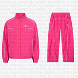And Winter Sports Suit Wind Jacket Simple Street Fashion Zipper Solid Color Coat Men And