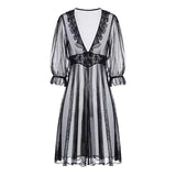 Three-Dimensional Flower Girl With Pyjamas Pyjamas Slings French Romantic Vacation Pyjamas Ambience Pyjab