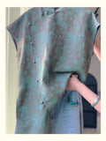 Chinese Chinese Style Young Style Buckle Improved Tang Shirt Jacket Woman 2025 Summer New Top