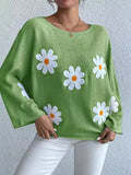 Embroidered Flower Women's Clothing 2025 New Loose One-Word Shoulder Jacket
