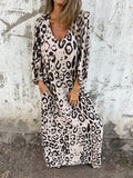 Women's Spring Summer New V-Neck Fashion Holiday Print