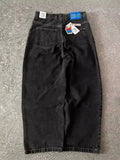 Clothes, Polar Boy Jeans, Original Gothic Hip-Hop Cartoon Embroidered Loose