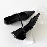 Spring And Summer New Slopes And Summer Tips Mary Jane Women's Shoes Sandal Temperament With Shallow Women's Single