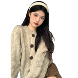 Lazy Wind Soft Glutinous Sweater Spring And Autumn Winter 2025 New High-End Blouse Knitted Thick Open-Shirt Coat