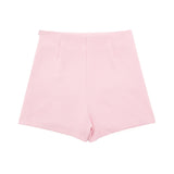 Satin Texture Spliced Tight Blouse 8881593 Fork Silk Satin Texture Spliced Skirt 2287595