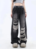 Dark Wash Distressed