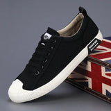 Men's Shoes In The Autumn Of 2025 New Trendy Shoes Men's Low Help Canvas Shoes Korean Version Of The Trend Of Leisure Shoes Breathable