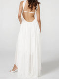 Women Y2K Long Tube Dress Sexy Strapless Off Shoulder Ruffle Tassel Dress Evening Party Halter Backless Vestidos 2025 211-1-Outfit