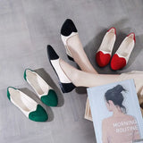 Fashion Round Head Comfortable Large Size Women's Shoes Lazy Shoes Flat Bottom Women's Singles Shoes
