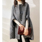 Cardigan Seven-Sleeve Coat Woman 2025 Autumn And Winter New Korean Version Of Fashion Trend Coat
