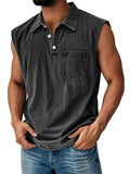 Explosion Of Sleeveless T-Shirts For Young Men's Leisure Trend To Open The Door To