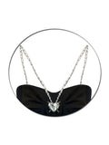 Strap Heart Vest Crop Tops Women Solid Color Sexy Lady Low-cut Padded Short Camis Clubwear 2023 Summer New Fashion Top