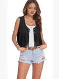Vest Short Tuxedo Summer New Leisure Retro Open-Breast Button