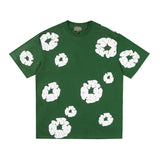 Fashion Trend Foam Printing Loose T-Shirt Y2K Hop Streetwear Men's And Women's Jacket Casual Top