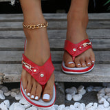 Flip-Flop Women Wish Beach Cool Slippers Large Size Women Slippers Anti-Slip Cool