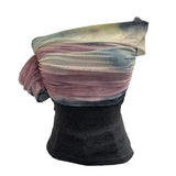 Real Shooting Can Wear Two-Wear Art Dizzy Net Yarn Spliced A Word Shoulder T-Shirt To Repair The Chest Short Babes Top