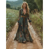 Shein Ethnic Bohemian Print Holiday Beach