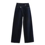 Women's INS Burst Fashion Double Trousers High-Rise