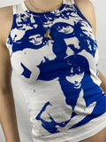 tank top with vintage girl