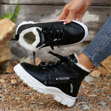 Shoes Children's Shoes 2025 New Winter Large-Size Casual Plus Velvet Winter Shoes Korean Version Of The Students' Women's Shoes High-Top