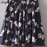 Women 28 Colors Fashion Simple Elastic Waist Summer Elegant Student Folds All-match Ulzzang Female Leisure Floral