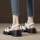 Baotou Sandals Women's New Empty Weaving Pig Nepenthes In The Summer Of