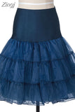 Vintage 50s 60s Women Ball Gown Tutu Skirt Swing Rockabilly Petticoat Underskirt Crinoline Fluffy Pettiskirt for