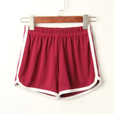 Zingj Shorts Women Summer 2024 Casual Wear Three-Point Pants Korean Version Of Fashion Yoga Beach Pants Candy Color Hot