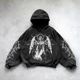 Wash Hooded Hoodie Hoodie Winter High Street Men And Women With The Same Shirt