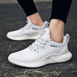 Men's Sports Shoes 2025 New Casual Flying Weaving Breathable Spring Light Soft Bottom Youth Korean Version Of Running