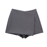 New Multi-Color Asymmetric Fashion Joker Foreign Style Skirt
