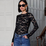 Lace Revesper Perspectives Long Sleeve New Autumn Fashion Swear