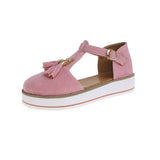 Fashion Flat-Soled Sandals Comfortable Large-Size Women's Shoes 35-43 Yards Twi-Sold Single