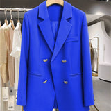 Zingj Collar Suit Jacket Female Spring Autumn New Korean Version Design Advanced Sense Korean Version Fashion Casual Suit