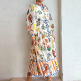 2025 Women's New Temperament Elegant Collared High-Waisted V-Necked Long-Sleeved