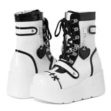 Thick Boots 2025 New Rivetered Pants Martin Boots Women's Dark Punk Locomotive