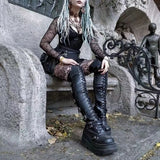 Over-Knee Boots Women 2025 Spring And Autumn New Soft Slope And Long Boots Women Wish Explosive Knight