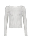 sleeve crochet top with lace