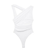 Women's Clothing INS Net Red Explosion Asymmetric Folding Decorative Mesh